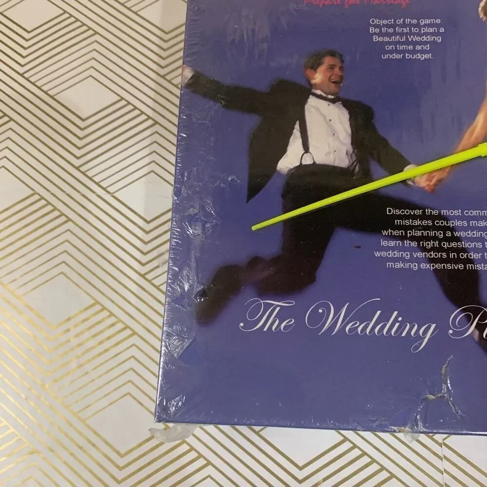 Lovegevity 2004 The Wedding Planning‎ Party Board Game for Brides & Grooms New